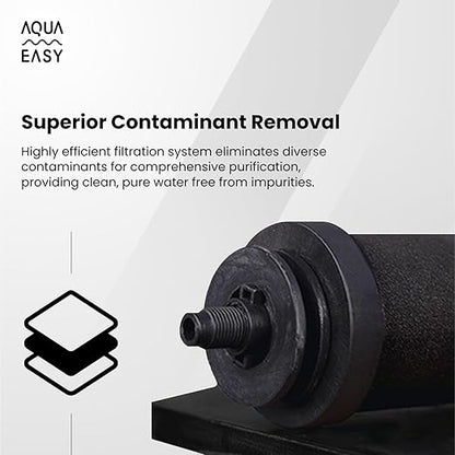 Pure-C Activated Carbon Block from Coconut Shell 8" Gravity
